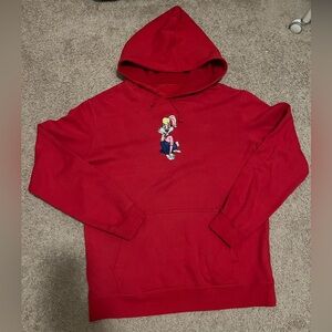 Looney Tunes Red Lola Bunny Hoodie with Embroidery